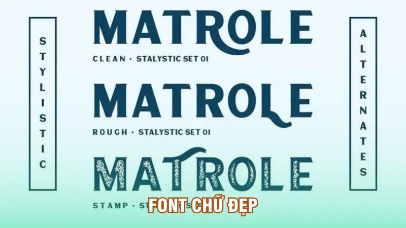 Font chữ đẹp