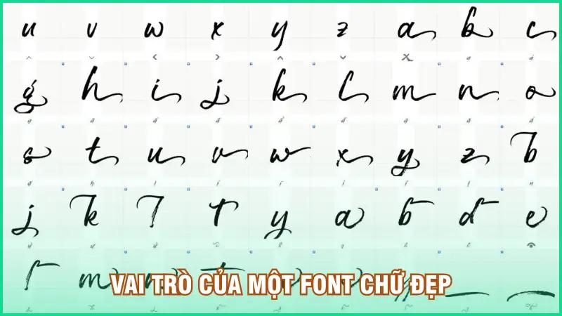 3 vai trò quan trọng của font chữ đối với văn bản